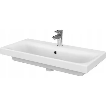 Umyvadlo Nástěnné umyvadlo obdélníkové Cersanit Moduo 80 cm bílé