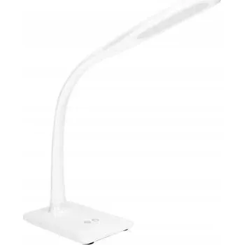 Lampička Stolní lampička Virone ŠKOLNÍ LAMPA NA STŮL bílá, výkon až 7 W