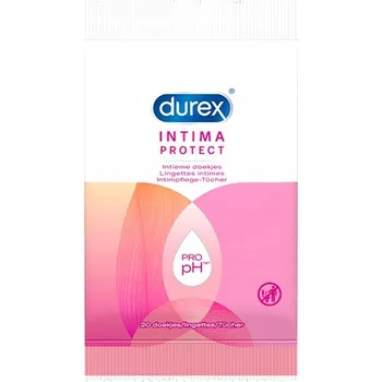 Vlhčené ubrousky pro intimní hygienu Durex 20 ks