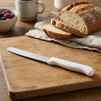 Snídaňový nůž na sendviče a mazání Tadar 10,5 cm bílý