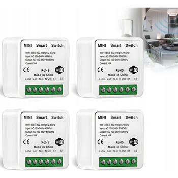 vypínač PODOMÍTKOVÉ RELÉ BEZDRÁTOVÝ SPÍNAČ WiFi Modul TUYA SMART 16A
