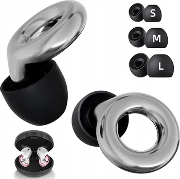 Špunty do uší, protihlukové zátkové chrániče sluchu Loop Experience 2.0 silver