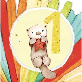 Přání čtverec CL4201_PO Narozeniny 1. rok