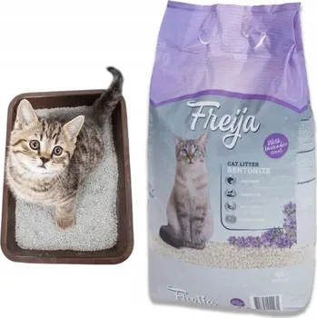 Podestýlka pro kočku STELIVO PRO KOČKY LEVANDULOVÉ BENTONITOVÉ DO ZÁCHODU VŮNĚ LEVANDULE 6 KG