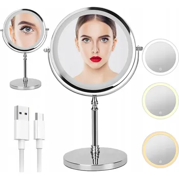 Zrcadlo Stojací zrcadlo stříbrné Bedee