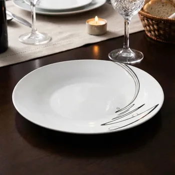 Talíř Dezertní talíř čtvercový Tadar Wstęga 20 cm