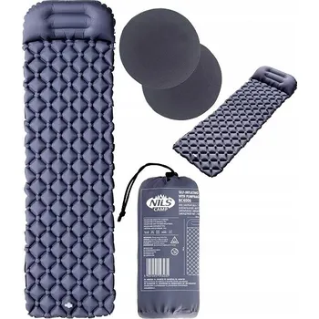 podložka na cvičení Jednolůžková Matrace Nils Camp 190 x 58 x 5 cm šedá