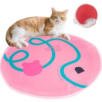 Hračka pro kočku EliphonTowne Samozábavná hračka pro kočky - Hravá inteligentní hračka pro kočky (s míčky v ceně),