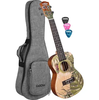 Ukulele Cascha HH 2606 Art Series Leafy Koncertní ukulele (Jako nové)