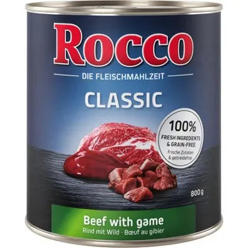 Krmivo pro psa Rocco vlhké krmivo pro psy hovězí zvěřina 400g