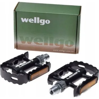 Pedál na kolo Platformové pedály Wellgo AWR0062 černé