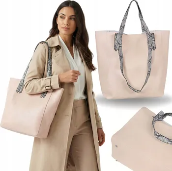 Kabelka Primark shopper kabelka, eko kůže, béžová