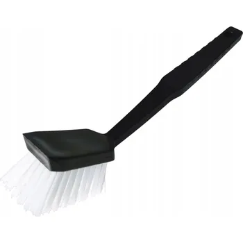 Kartáč na nádobí Ruční kartáč s rukojetí na mytí nádobí, drhnutí hrnců a úklid