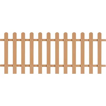 Plot Plotový dílec z WPC, 200 x 80 cm