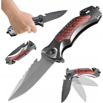 Kuchyňský nůž NŮŽ SKŁADANY TAKTYCZNY PŘEŽITÍ NŮŽ ŘEZNÝ KEMPINGOVÝ NŮŽ