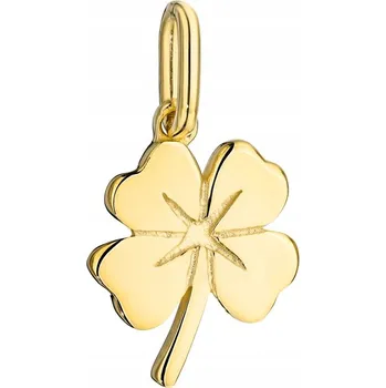 Přívěsek ZLATÝ PŘÍVĚSEK 585 Čtyřlístek Jetel