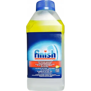 Čistič myčky nádobí odstraňuje mastnotu a vodní kámen Finish Citron 250 ml