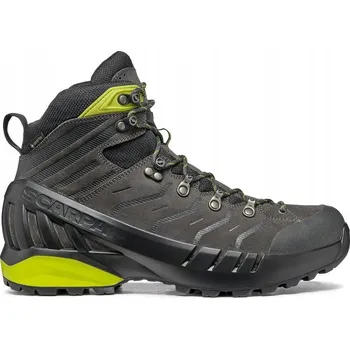 Pánská treková obuv Boty Scarpa Cyclone-S GTX Shark-Lime šedá 42,5