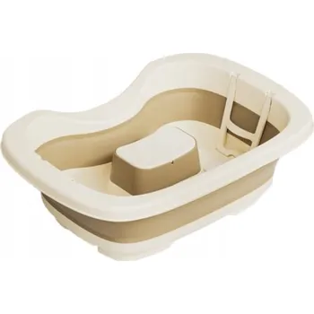 Kadeřnické křeslo KADEŘNICKÝ MYCÍ BOX PŘENOSNÝ SKLÁDACÍ UMYVADLO PRO MYTÍ VLASŮ