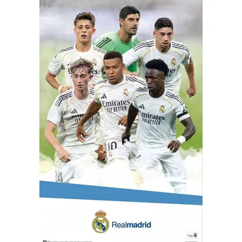 Obraz Plakát Real Madrid 2025/2026 bez rámu 61 x 91,5 cm