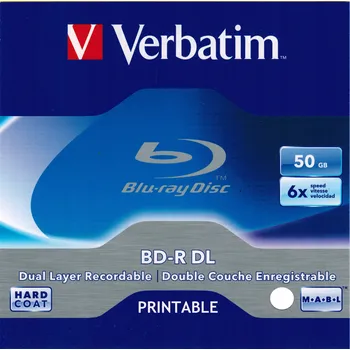 Optické médium Blu-ray disk Verbatim BD-R DL 50 GB 1 ks