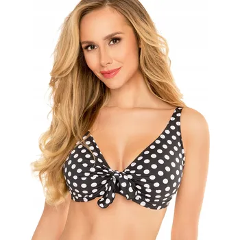 Dámské plavky Plavková podprsenka Vivisence 3203 s puntíky, 75H