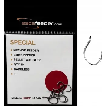 Rybářský háček Háčky zemní Esca Feeder ESCA-SPECIAL10 10 ks