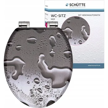 WC sedátko WC sedátko Schütte Grey Steel MDF