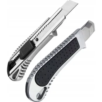 Pracovní nůž NŮŽ PRACOVNÍ KOVOVÝ NA TAPETY ŘEZACÍ UNIVERZÁLNÍ NŮŽ 18 mm