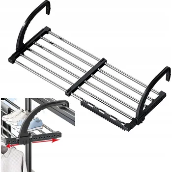 CHLADIČ SUŠÁK NA PRÁDLO MULTIFUNKČNÍ SKLÁDACÍ NA BOTY, OBLEČENÍ