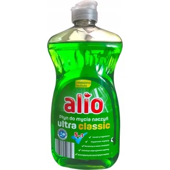 Mycí prostředek Koncentrovaný prostředek na mytí nádobí 5v1 ALIO německý klasický 500 ml