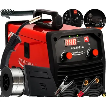Svářečka Svářečka poloautomat MINI MIG 140 SYNERGIE FLUX