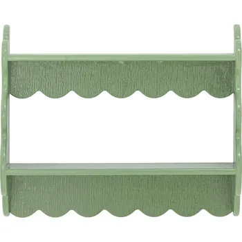 police Bloomingville Dřevěná police Salla Green Fir Wood