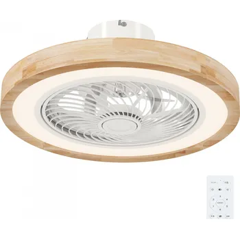 Vzduchotechnika Stropní ventilátor s osvětlením | přírodní