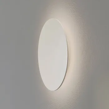 Lampička Argon LED nástěnné světlo Orios Plus, písková barva, kov, Ø 30 cm písek 1 x 6 W LED - Doprava zdarma