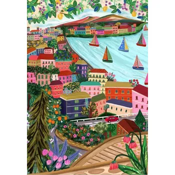 Puzzle PIECES & PEACE Puzzle Neapol, Itálie 1000 dílků