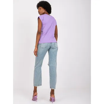 Dámské bavlněné tričko fialové, XS i523_2016103159383