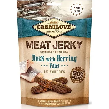 Krmivo pro psa Carnilove Jerky Duck & Herring Fillet 100 g