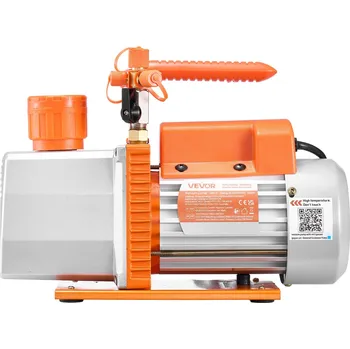 Vakuová pumpa Vevor Vakuová pumpa s manometrem 2-stupňová 7CFM 198L/min na R134a/R22/R410a