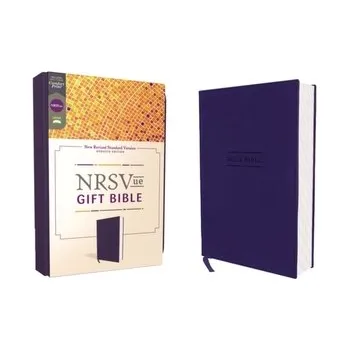 Populárně naučná literatura pro dospělé NRSVue, Gift Bible, Leathersoft, Blue, Comfort Print - Zondervan