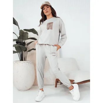 Dámský set FUTURE teplákový AY1036 Barva: Světle Šedá, Velikost: S