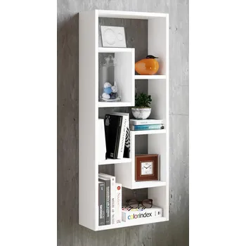 police VCM Nástěnná police Vilota, bílá 487455