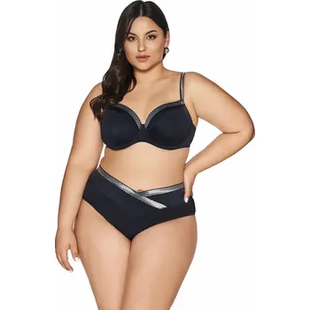 Dámské plavky Dámská plavková podprsenka SK-224 Černá - AVA černá 100D