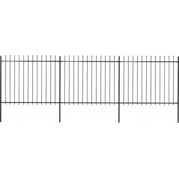 Plotová lať VidaXL 1 x 200 cm ocel