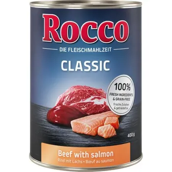 Krmivo pro psa Rocco Vlhké krmivo & LOSOS 400g