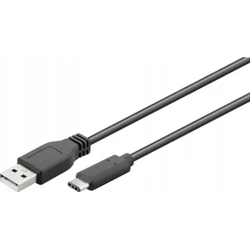 Datový kabel Kabel Goobay USB - USB typ C 0,5 m černý