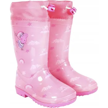 Dívčí holínky Prasátko Pepa Pig Holínky růžové dětské gumáky 27 Cerda