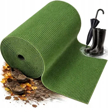Rohožka Easy Turf ježková rohožka zelená 90x100 cm na míru - metráž pod dveře