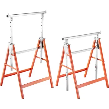 Příslušenství k nářadí Vevor Skládací stojan na pilu 2 ks, nosnost 199.6 kg, protiskluzové nožičky