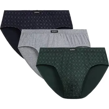 Slipy Pánské slipy 3 pack 205 - Atlantic vícebarevná XL